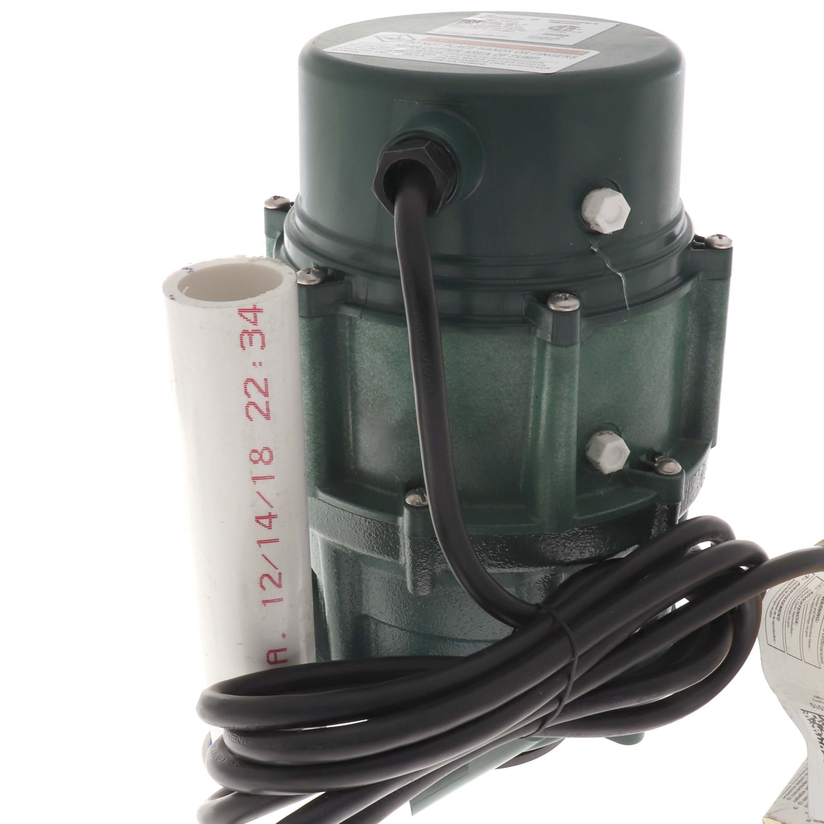 ZOELLER Zoeller 017374 N202 Replacement Pump with Discharge Pipe AC/DC (1 Pack) N202