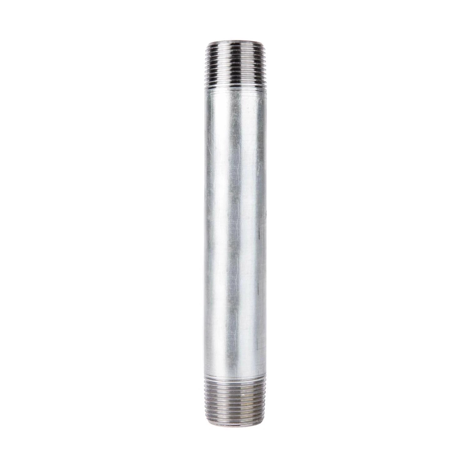 CODA RESOURCES Coda Resources 501106 1-1/2 x 8 in. galvanized pipe nipple (1-1/2 x 8 in.)