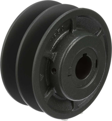 BROWNING Browning 2VP50X1 Variable pitch sheave 2 groove finished bore cast iron (1 in bore x 4.75 in OD)