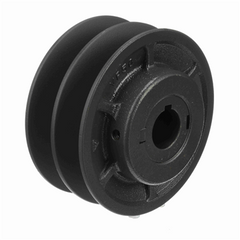 BROWNING Browning 2VP50X1 Variable pitch sheave 2 groove finished bore cast iron (1 in bore x 4.75 in OD)