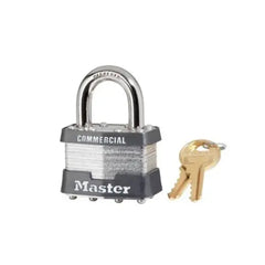 MASTER LOCK Master Lock 1KA-2729 4-pin tumbler padlock keyed alike (1-3/4 in wide)