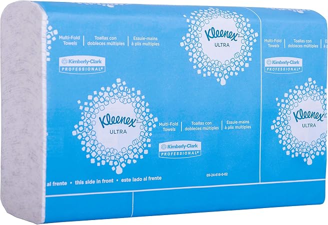 KIMBERLY-CLARK Kimberly-Clark 46321 Kleenex Reveal Multifold Towel 150 Sheets