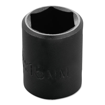 PROTO Proto J7215M Impact Socket 15 mm 6-Point (1 Each)