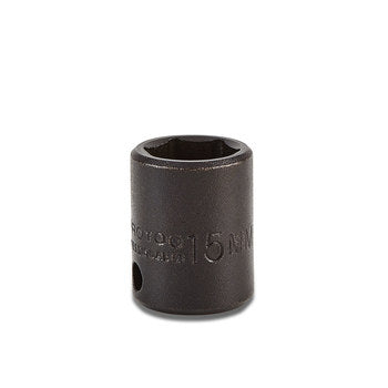 PROTO Proto J7215M Impact Socket 15 mm 6-Point (1 Each)