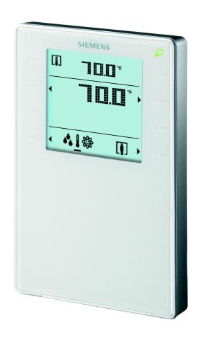 SIEMENS Siemens QMX3.P34 Temperature with Display Room Sensor