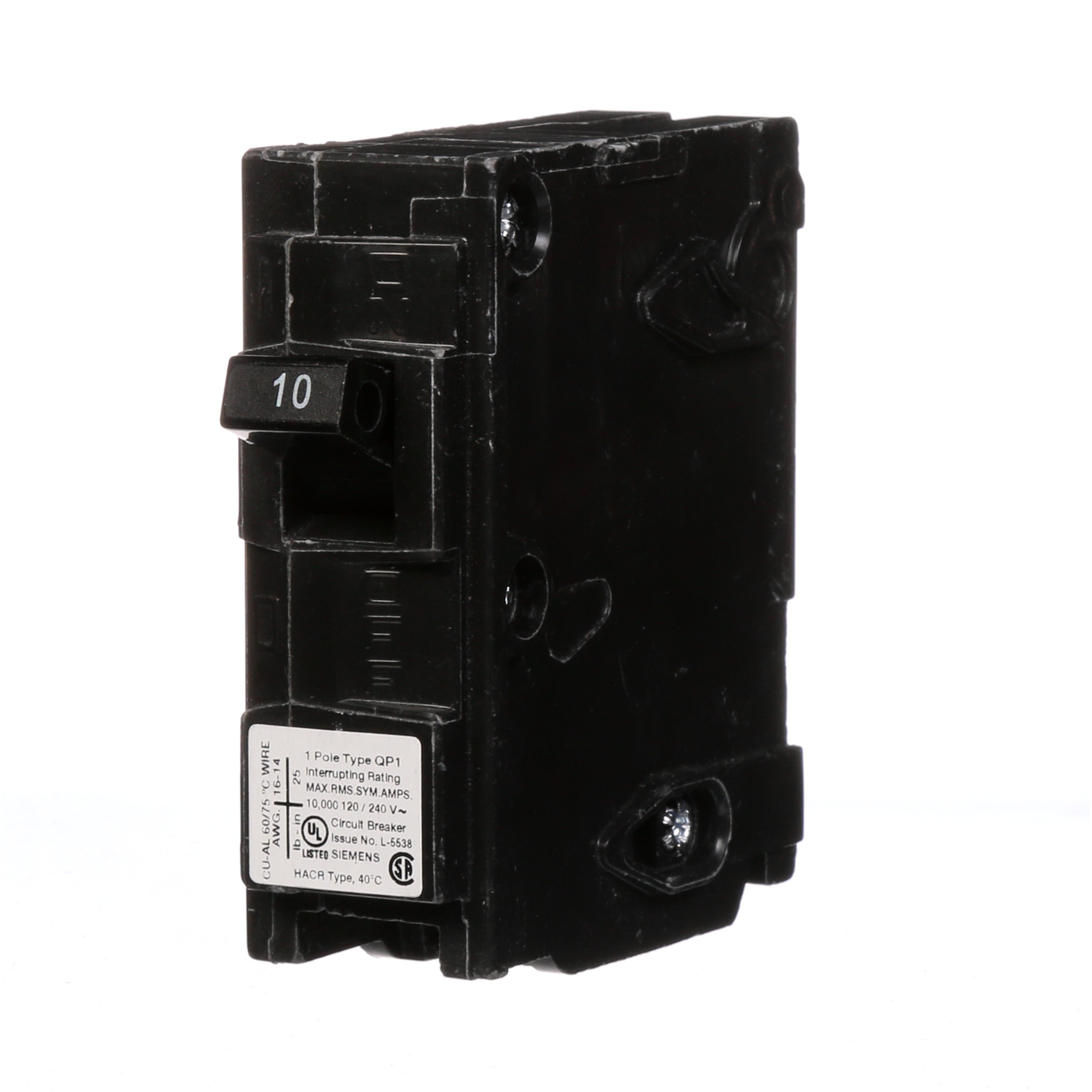 SIEMENS Siemens Q110 Qp circuit breaker 10 Amp (1 Pack)