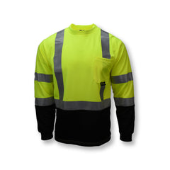 RADIANS Radians ST21B-3PGS-XL Radwear Polyester Birdseye Mesh Long Sleeve T-Shirt (XL)
