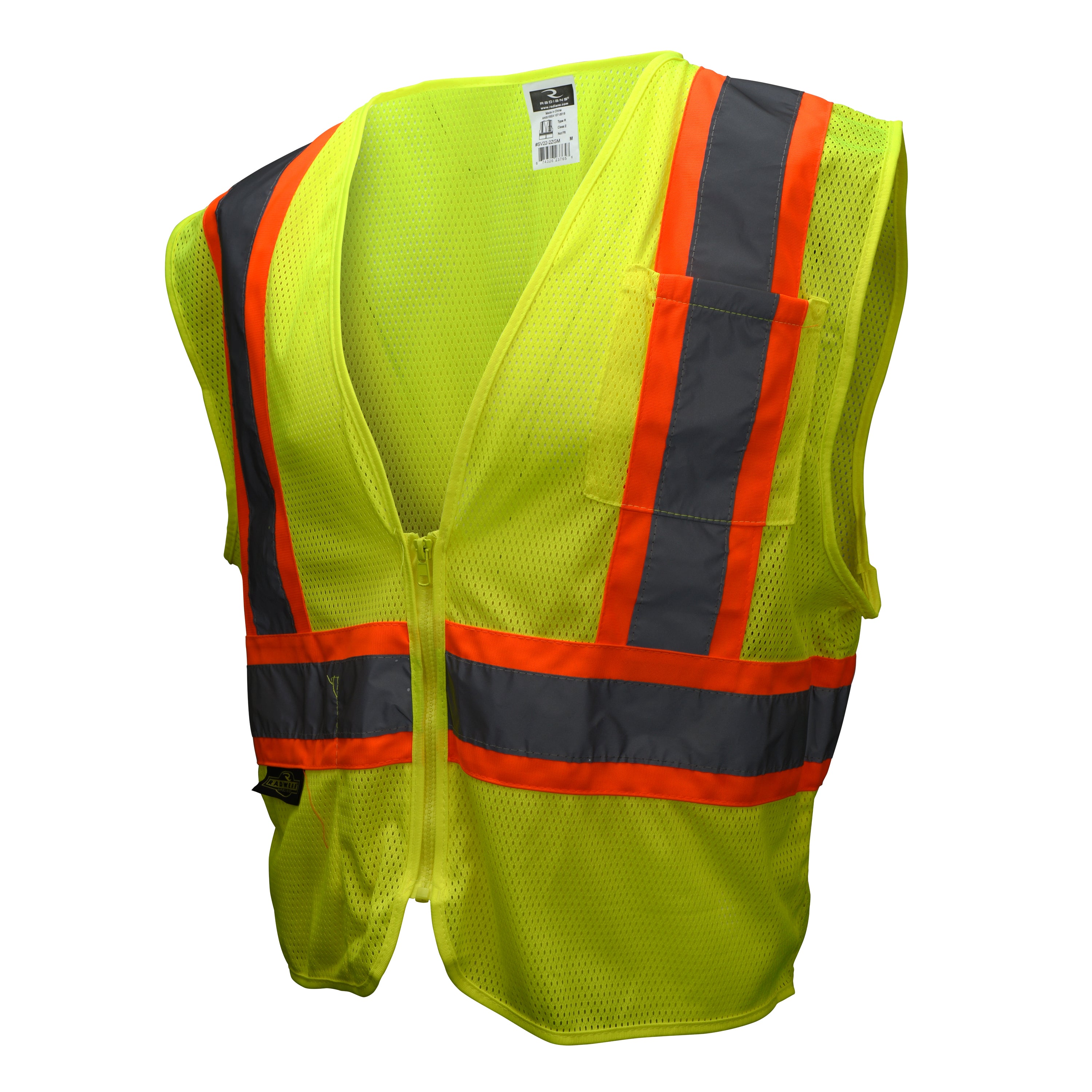 RADIANS Radians SV22-2ZOM-2X Economy Type R Class 2 Safety Vest (2X)