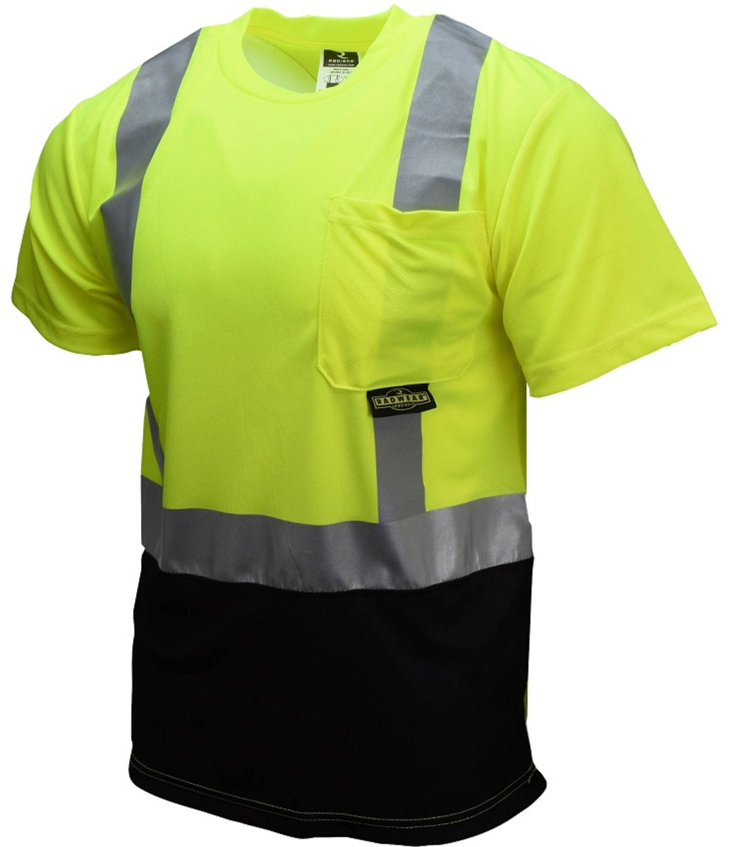 RADIANS Radians ST11B-2PGS-2X Hi-Vis CL2 T-Shirt (2X)