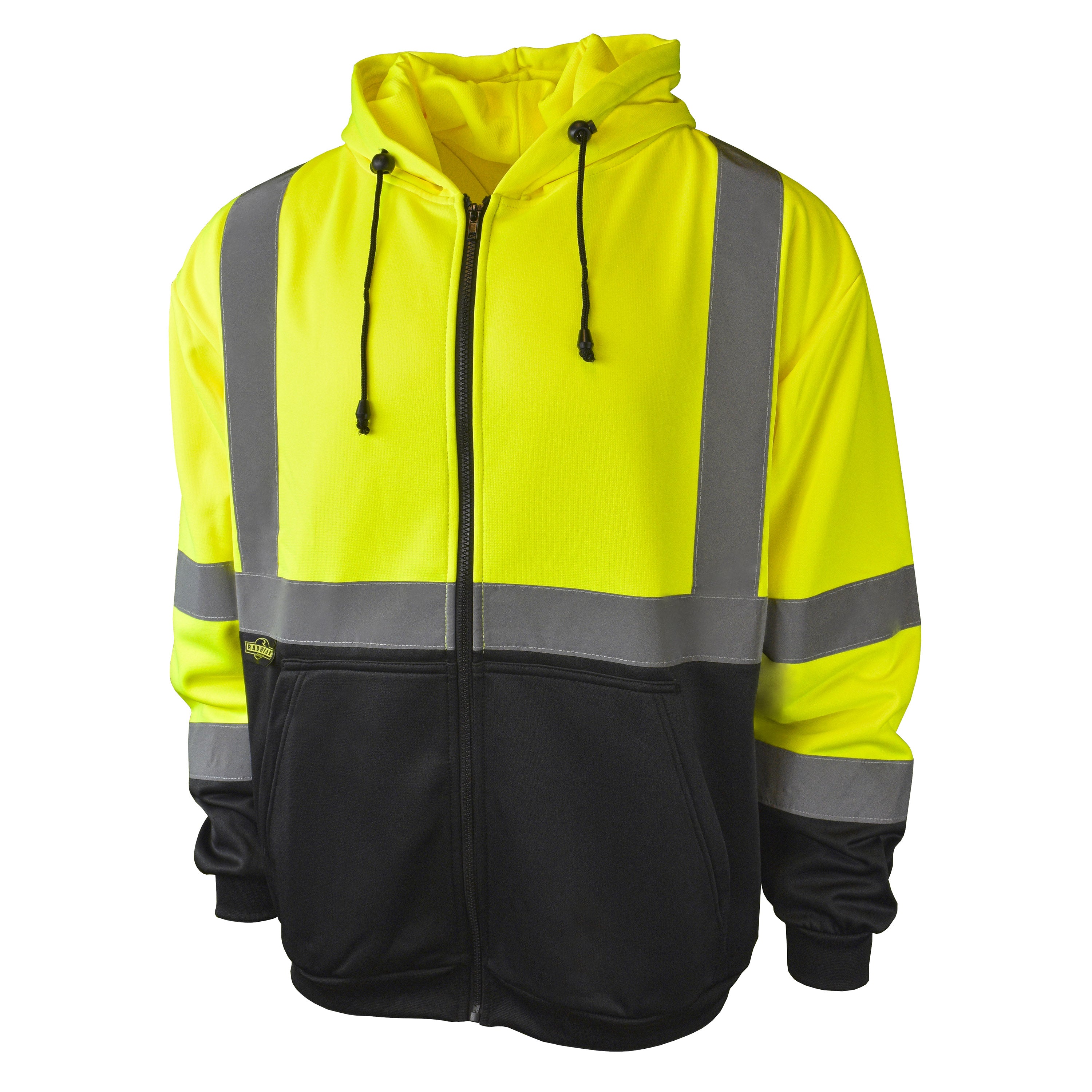 RADIANS Radians SJ01B-3ZGS-M Radwear Polyester Sweatshirt With Zipper (M)