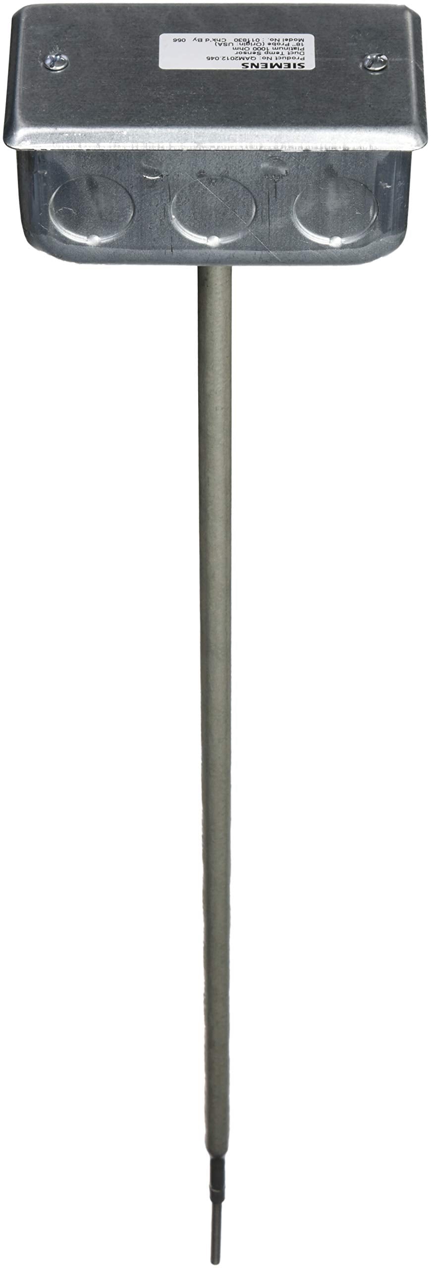 SIEMENS Siemens QAM2012.045 Temperature sensor duct single point 22 in QAM2012.045