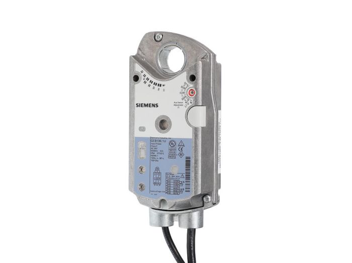 SIEMENS Siemens GEB136.1U Direct Coupled Actuator 24 VAC 3 VA (90 deg)