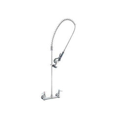 T&S BRASS T&S Brass B133 Foodservice Pre-Rinse Unit 8 inches On-Center Wall Mount (34 in)