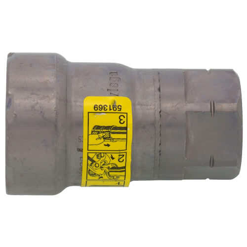VIEGA Viega 25576-1 MegaPressG female adapter press x FNPT (3/4 in x 1/2 in)