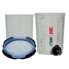 3M 3M 7100284561 PPS Series 2.0 Spray Cup System Kit 28 fl oz (850 mL)