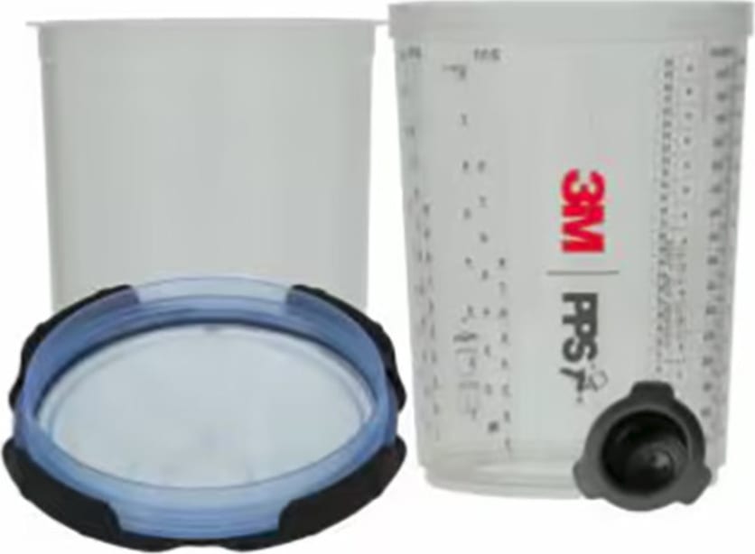 3M 3M 7100284561 PPS Series 2.0 Spray Cup System Kit 28 fl oz (850 mL)