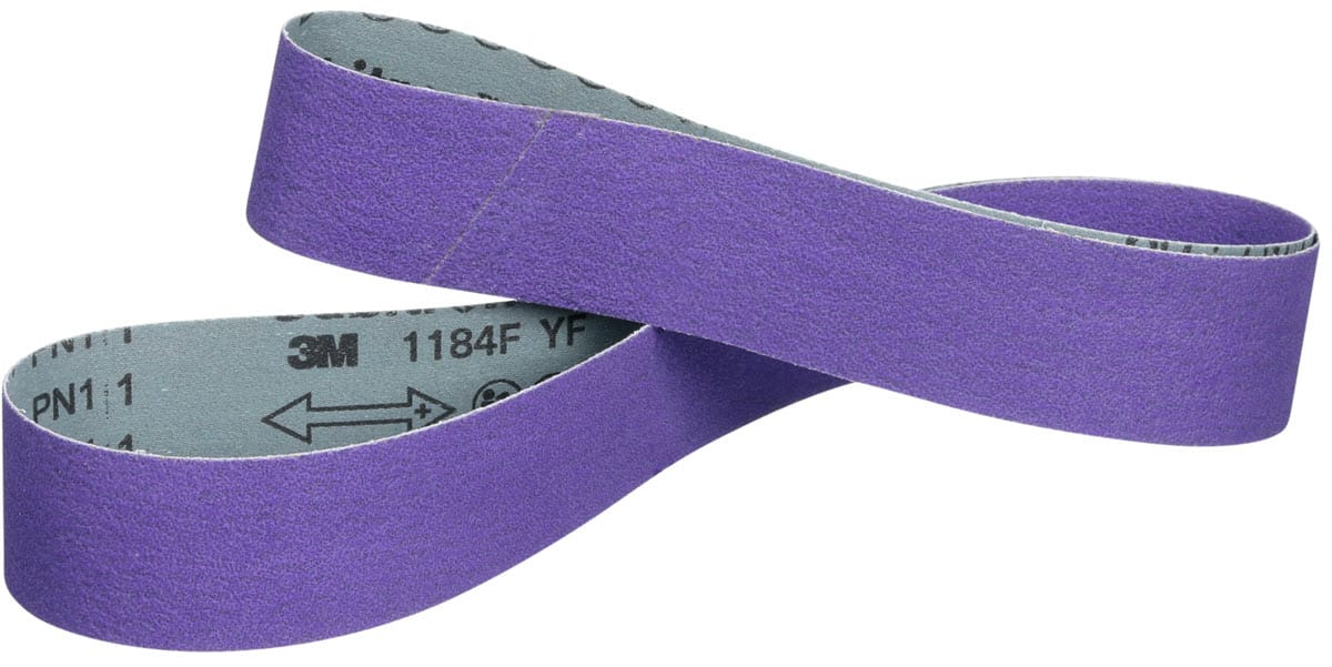 3M 3M 7100405861 3 Cloth Belt 1184F 36+ 2 inches x 60 inches (Box of 5)