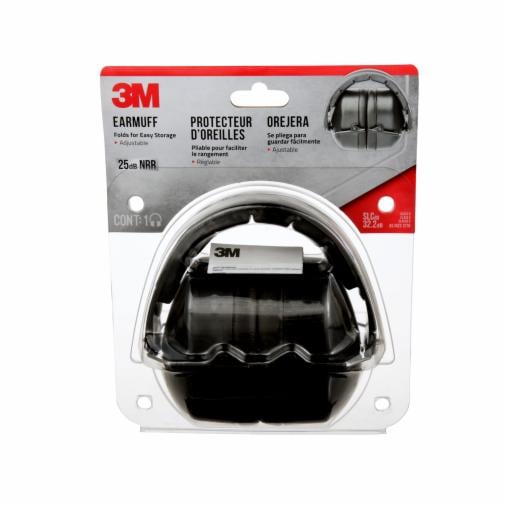 3M 3M 7100153691 Folding Earmuffs Over-the-Head (5 Each/Case) 90563H1-DC
