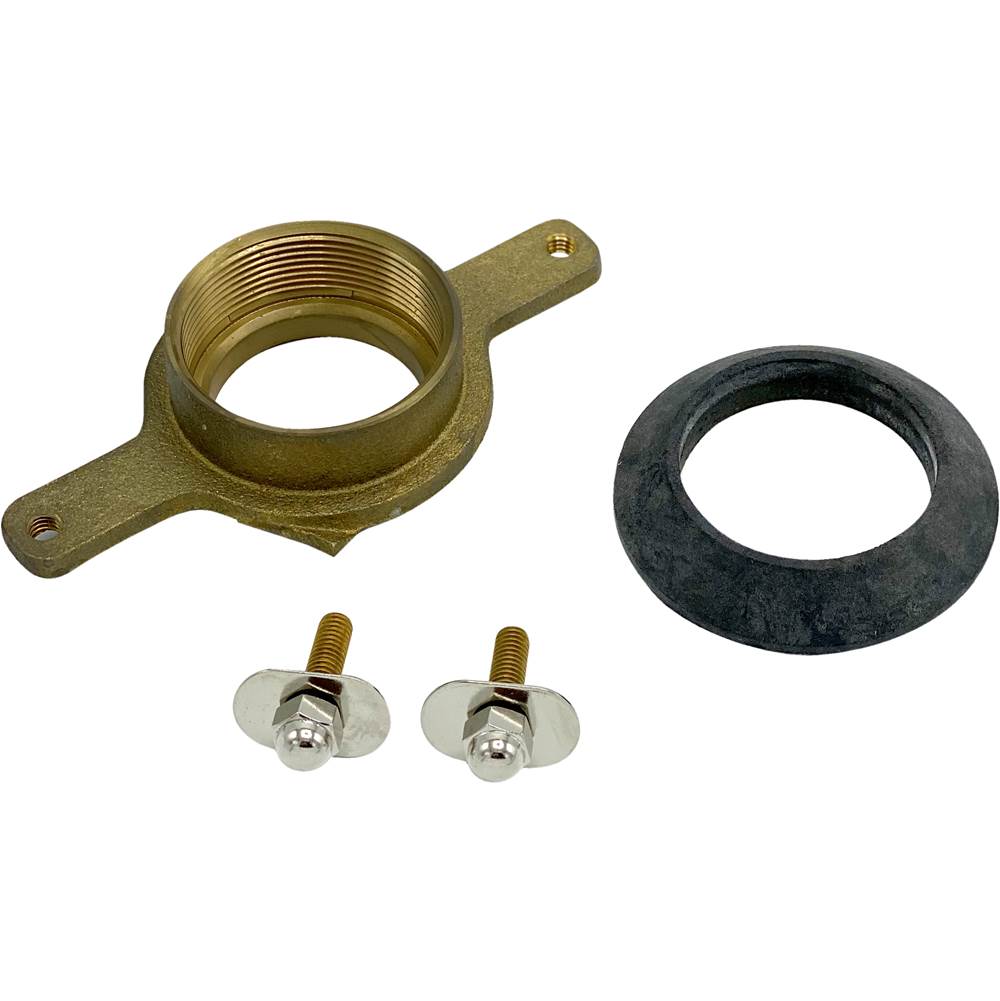 WAL-RICH Wal-Rich 1353022 5-1/2 Brass Urinal Flange Kit to Fit Crane (5-1/2 inches)