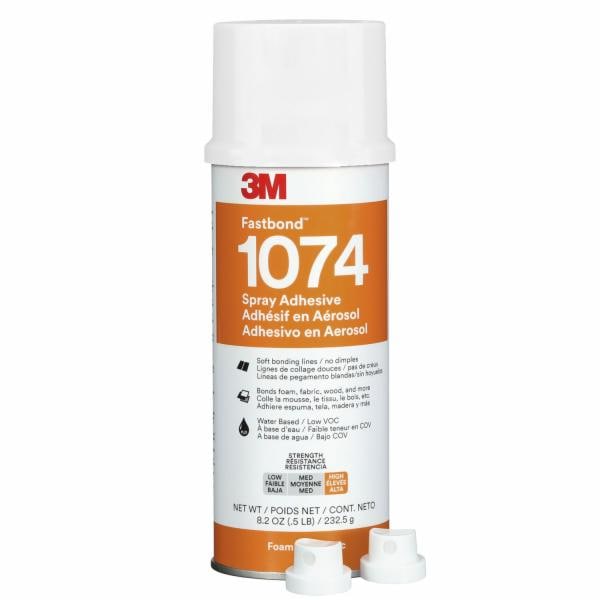 3M 3M 7100373617 Fastbond water-based foam and fabric adhesive 8.2 oz 6 can/case