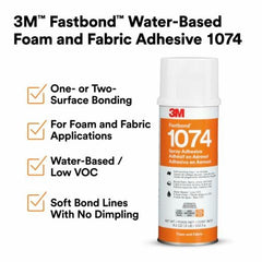3M 3M 7100373617 Fastbond water-based foam and fabric adhesive 8.2 oz 6 can/case