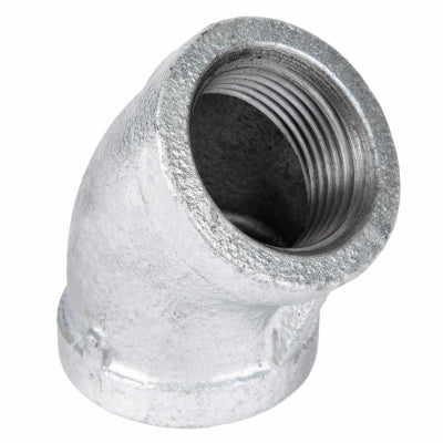 CODA RESOURCES Coda Resources 501799 1-1/4 in Galvanized 45 Degree Equal Elbow (1-1/4 in, 45 Degree) Replacement TV447006
