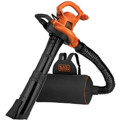 BLACK & DECKER Black and Decker BEBL7000 3 in 1 Vacpack 12 Amp Backpack Leaf Blower Vacuum Mulcher (BEBL7000)
