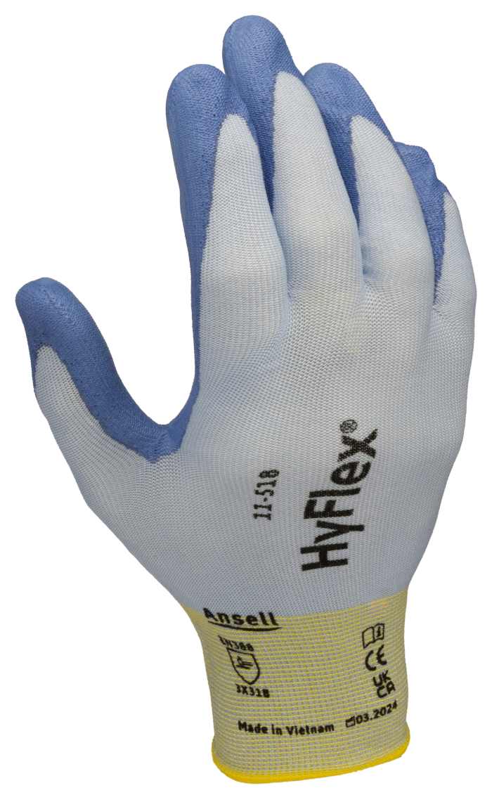 ANSELL Ansell 11-518-VP-070 HyFlex 11-518 Nylon Abrasion and Tear-Resistant Gloves (Size 7 / 1 Pair) 11518VP070