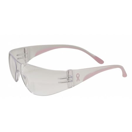 BOUTON OPTICAL Bouton Optical 250-11-0900 Safety Glasses Wraparound Polycarbonate Lens Scratch-Resistant Pack of 12