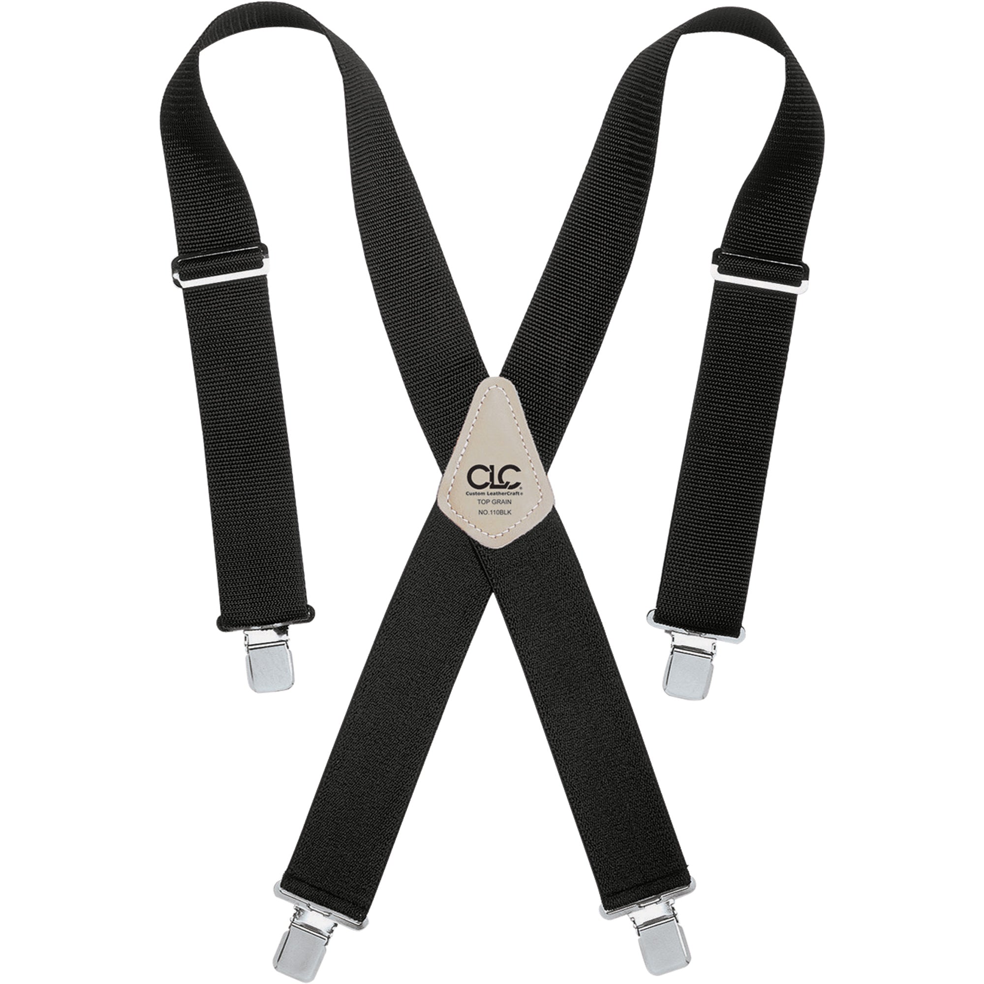 CLC Clc 110BLK Heavy-Duty Work Suspenders (One Size)