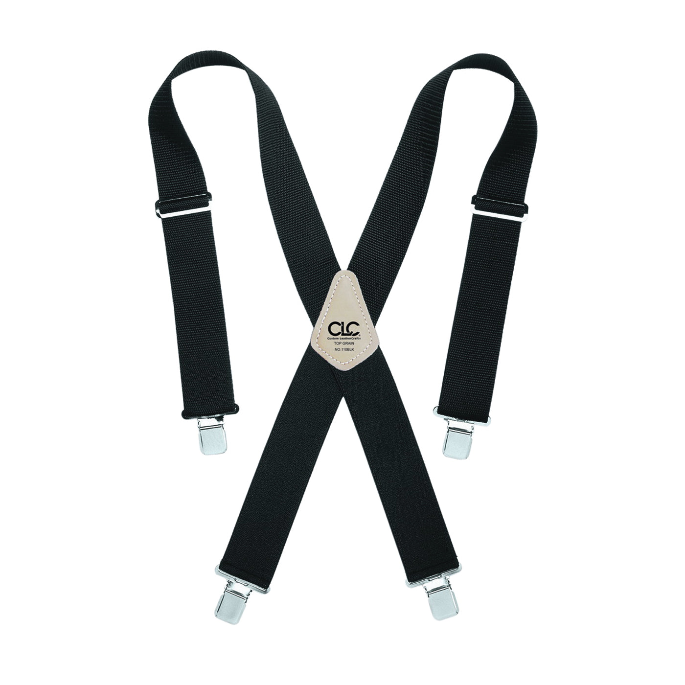 CLC Clc 110BLK Heavy-Duty Work Suspenders (One Size)