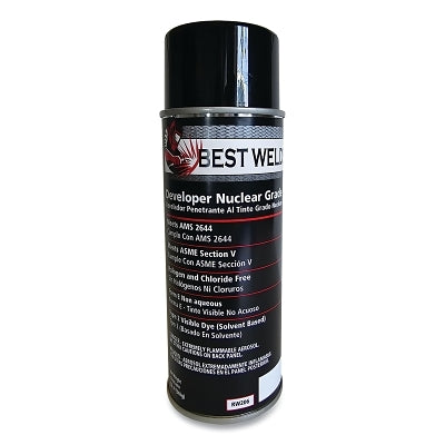 BEST WELDS Best Welds 905-RW206 NDT Developer 12 oz Aerosol Can RW206