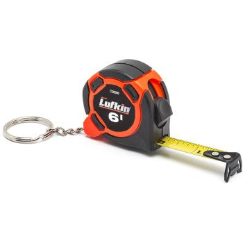 CRESCENT Crescent CS8506 Mini Keychain Tape Measure 1/2 in x 6 ft