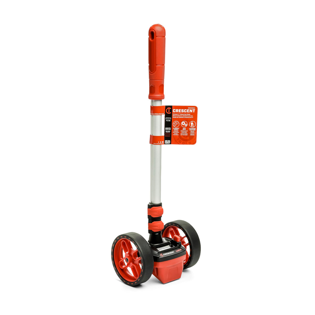 CRESCENT Crescent CMW4DUAL 4 inches SAE Dual Wheel Measuring Wheel (4 in)