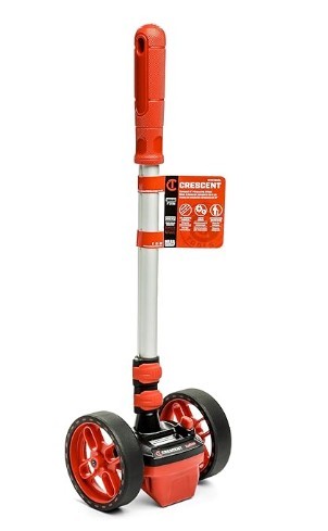 CRESCENT Crescent CMW4DUAL 4 inches SAE Dual Wheel Measuring Wheel (4 in)