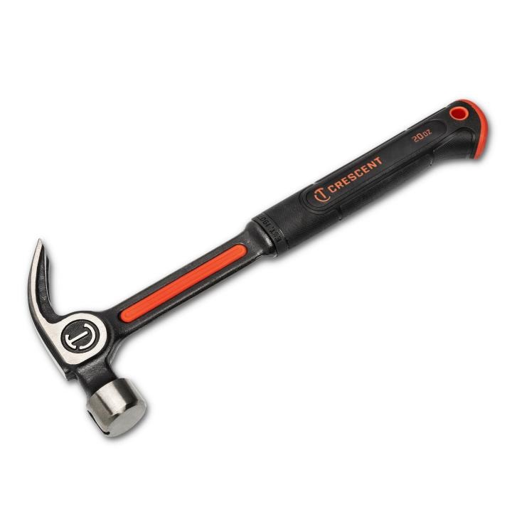 CRESCENT Crescent CHSGPC20 20 oz Steel Curve Claw Hammer (14.173 in) CHSGPC20