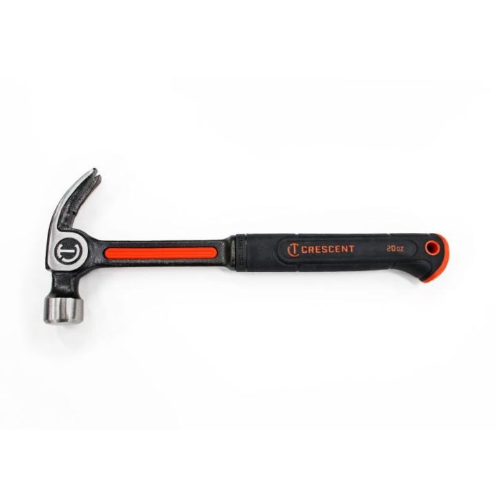 CRESCENT Crescent CHSGPC20 20 oz Steel Curve Claw Hammer (14.173 in) CHSGPC20