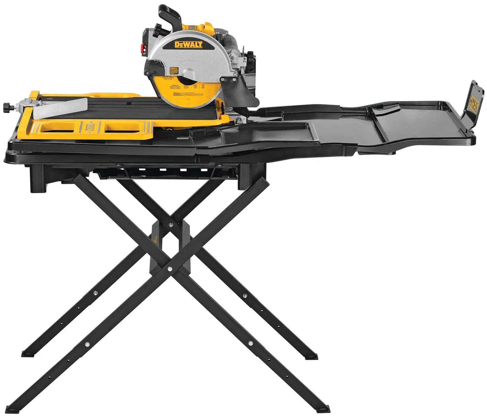 DEWALT Dewalt D36000S 10 in High Capacity Wet Tile Saw 1.5 HP (0-45 deg)