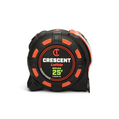 CRESCENT Crescent L1325B-02 1-1/4 inches x 25 feet Shockforce Nite Eye Tape Measure (25 ft)
