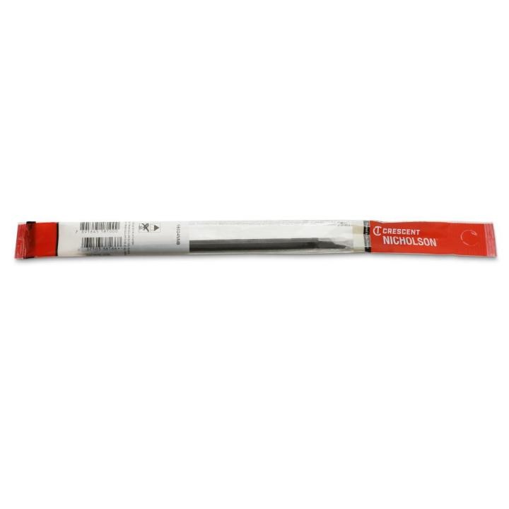 CRESCENT NICHOLSON Crescent Nicholson 15024NNB Triangular Single Cut Double Extra Slim Taper File (6 in / Bagged)