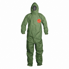 DUPONT Dupont QS127TGR3X000400 Tychem 2000 SFR protective hooded coverall 3X-Large