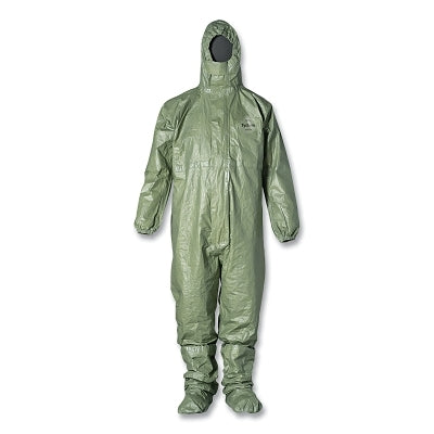 DUPONT Dupont QS127TGR3X000400 Tychem 2000 SFR protective hooded coverall 3X-Large