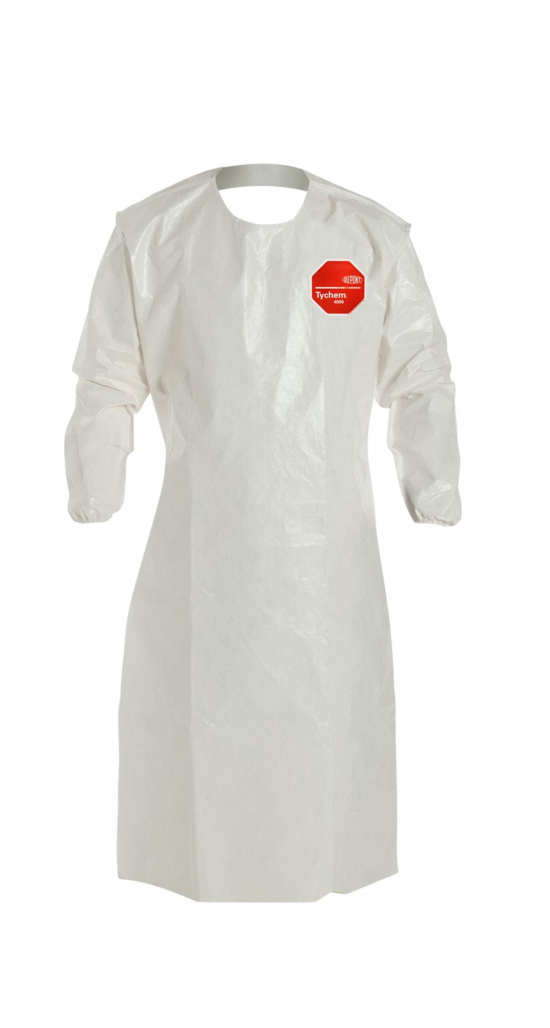 DUPONT Dupont SL278BWH00001200 Extra Long Chemical Resistant Apron 49-3/4 in L x 28-1/2 in W (Universal)