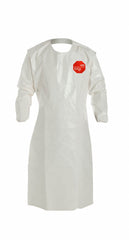 DUPONT Dupont SL278BWH00001200 Extra Long Chemical Resistant Apron 49-3/4 in L x 28-1/2 in W (Universal)