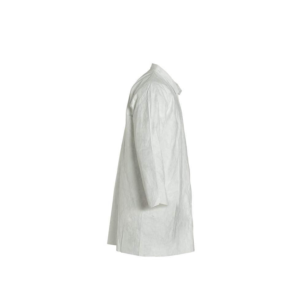 DUPONT Dupont TY212SWH4X003000 Tyvek 400 Disposable Lab Coat 4X-Large 30-Pack