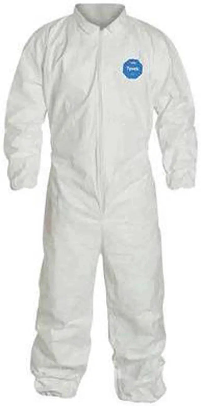 DUPONT Dupont TY125SWHXL0006G1 Tyvek 400 Collared Coverall XL (Pack of 6) TY125SWHXL0006G1