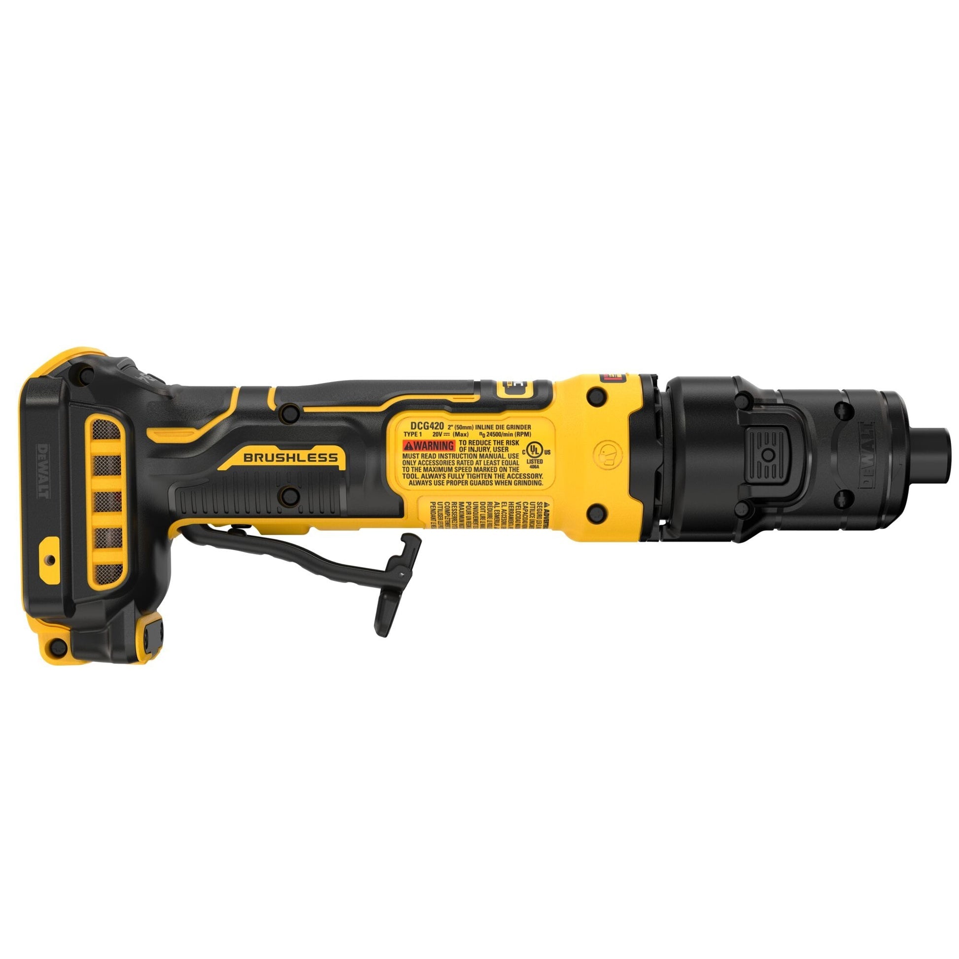 DEWALT Dewalt DCG420B Atomic 20V Max Die Grinder 20V Max (1/4 in.) N/A