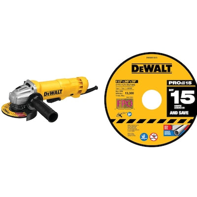 DEWALT Dewalt DWE402W 11 Amp Small Angle Grinder 4.5 in