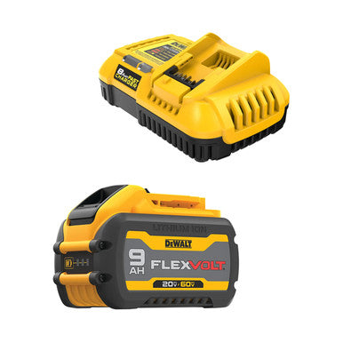 DEWALT Dewalt DCB609C FlexVolt 20V/60V Max Battery 9 Ah (1 Battery 1 Charger)