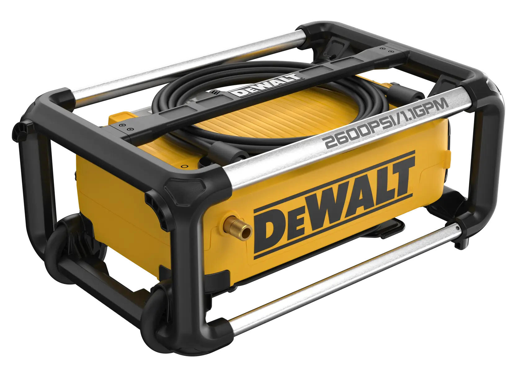 DEWALT Dewalt DWPW2600 2600 PSI 1.1 Gpm Electric Jobsite Pressure Washer 13 Amp (15 deg/25 deg/40 deg/Turbo)